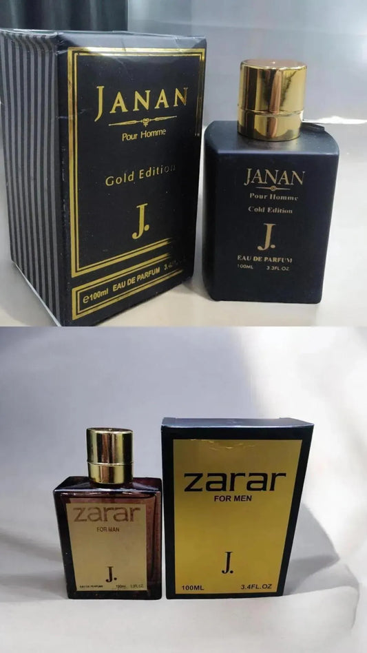 Janan & Zarar Perfume for Men 100ml Each