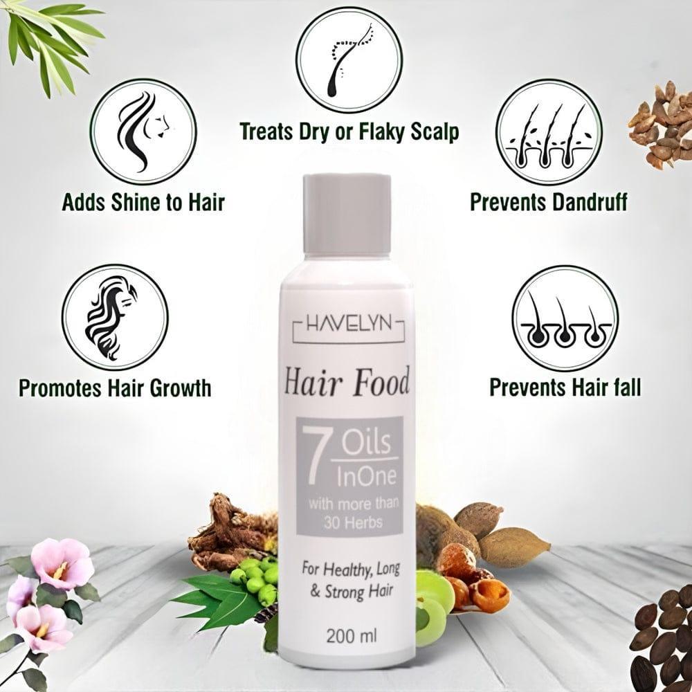 Havelyn 7 In 1 Hair Growth Oil 200ml Transparent